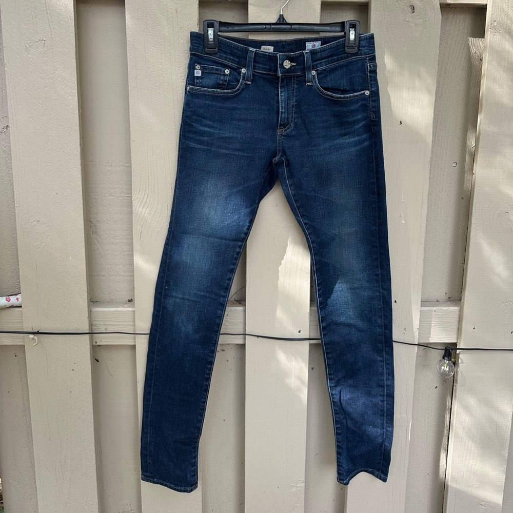 AG Adriano Goldschmied Dark Blue Skinny Jeans